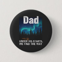 Dad Northern Lights Camping Customizable