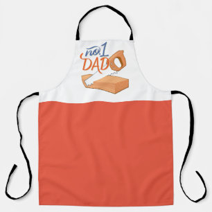 DAD NUMBER 1 APRON