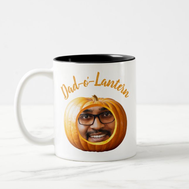 Dad-o’-Lantern personalised MUG (Left)