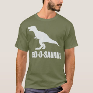 Dad-O-Saurus Dinosaur Birthday Gift for Father T-Shirt