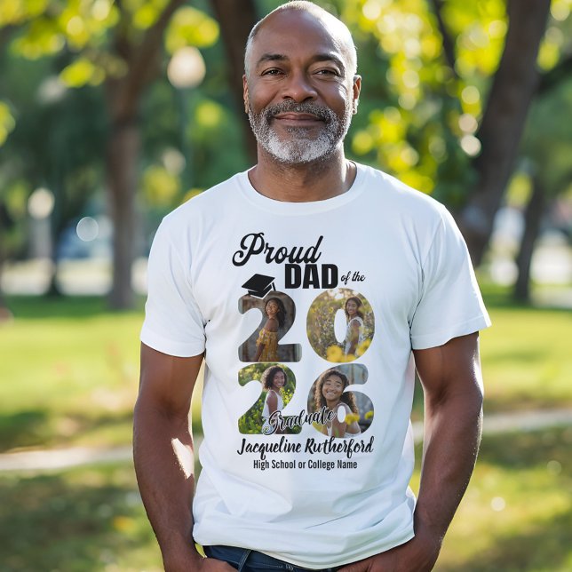 Dad of 2026 Graduate T-Shirt (Creator Uploaded)