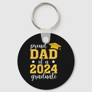 Dad Of A Cl Of 2024 Graduate Senior Graduation 202 Key Ring