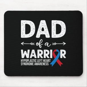 Dad Of A Warrior Mouse Mat