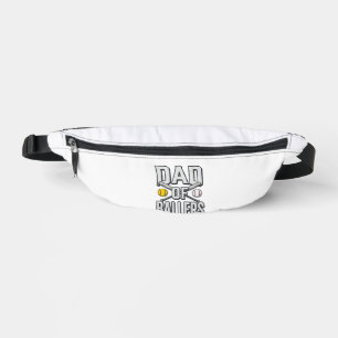 Dad of Ballers Softball and Baseball Vintage Shirt Bum Bags