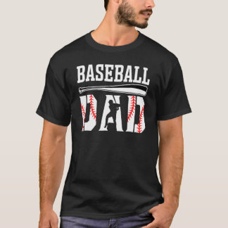 Dad Of Ballers Softball Baseball Player Dad Father T-Shirt