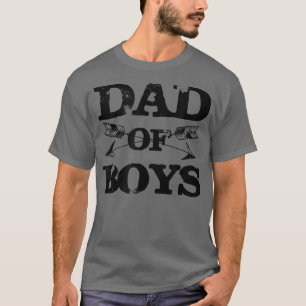 Dad Of Boys Cool Funny Daddy Fathers Day Gift for T-Shirt