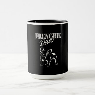 dad of cute frenchie | funny french bulldog gift mug