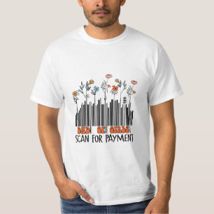 Dad Of Girls Barcode T-Shirt