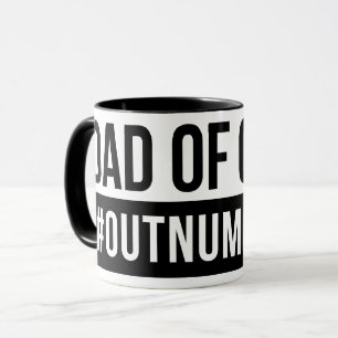 Dad of Girls #Outnumbered Mug