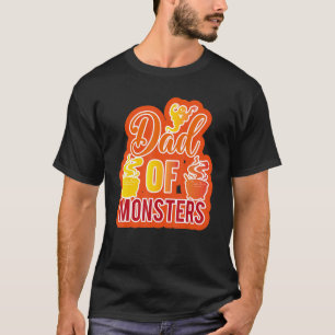 Dad Of Monsters Halloween T-Shirt