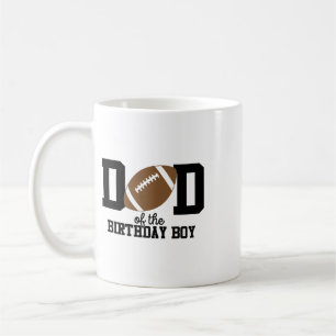 Dad Of The Birthday Boy Footll Lover First Birthda Coffee Mug