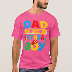 Dad Of The Birthday Boy Game Video Gaming Matching T-Shirt