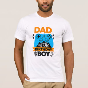 Dad of the Birthday Boy Gaming T-Shirt