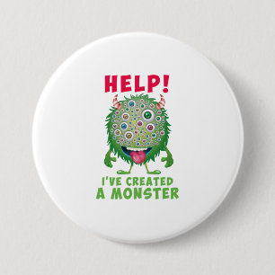 Dad of the birthday boy Help Ive Created Mon 7.5 Cm Round Badge