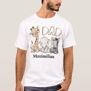 Dad of the Birthday Boy Safari T-Shirt