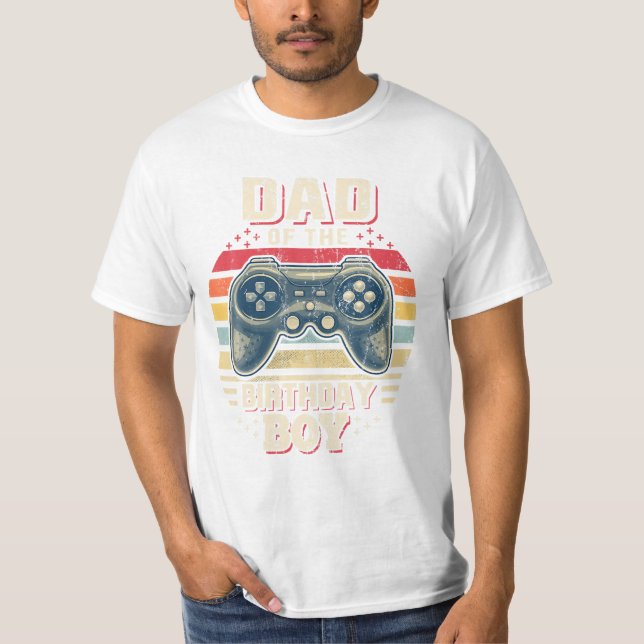 Dad of the Birthday Boy T-Shirt (Front)