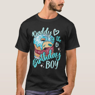 Dad Of The Birthday Boys Doughnut Birthday Party T T-Shirt