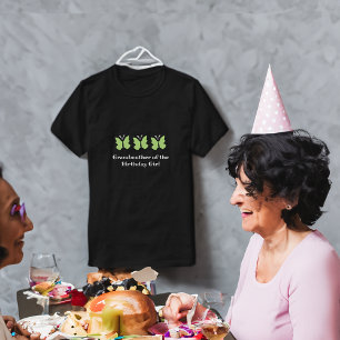 Dad of the Butterfly Birthday Girl T-Shirt