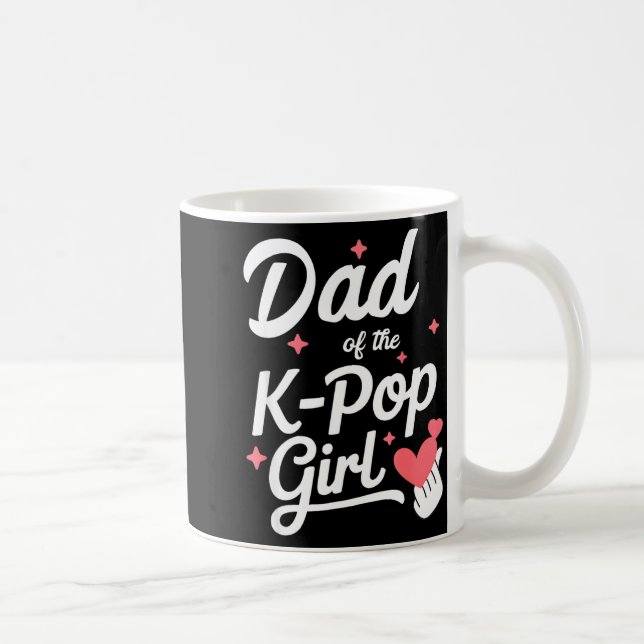 Dad Of The K P Girl K-p Fashion Men  Coffee Mug (Right)