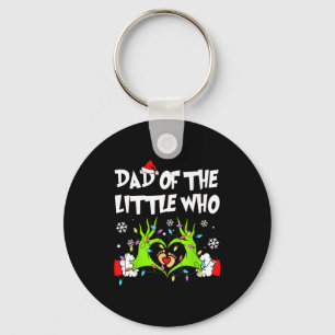 Dad Of The Little Who Funny Christmas Pregnancy An Key Ring