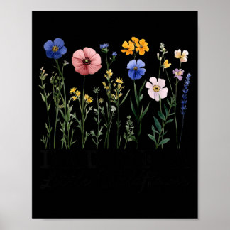Dad of The Little Wildflower Ba Poster