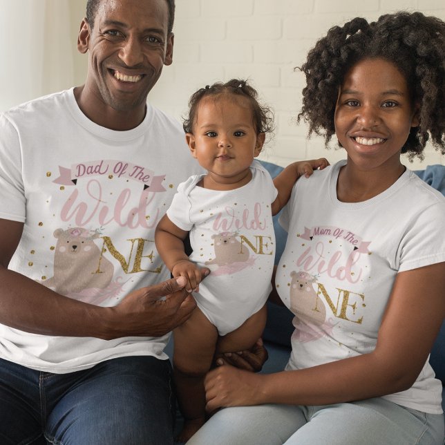 Dad of the Wild One Birthday T-Shirt (Creator Uploaded)