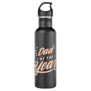 Dad of the year 710 ml water bottle