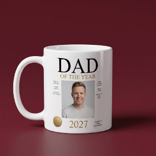 Dad Of The Year Photo Coffee Mug