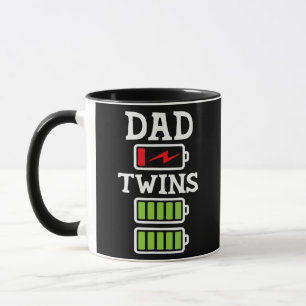 Dad Of Twins Father Of Twins Twin Dad  Mug