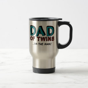 Dad of Twins...I'm the man! Travel Mug