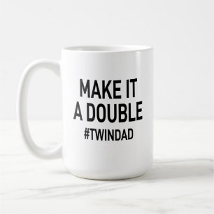 Dad Of Twins Mug, Dad Of Twins Gifts, Twin Dad Mug