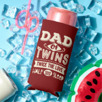 Dad Of Twins Twice the Love Half the Sleep