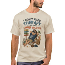 Dad Off Duty Summer Vacation T-Shirt