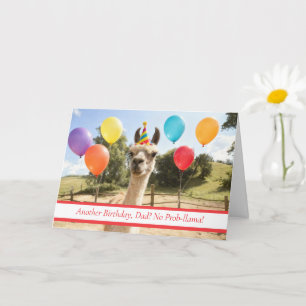 Dad or Father Happy Birthday Cute Card