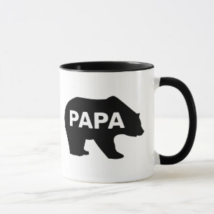 DAD PAPA BEAR COFFEE MUGS
