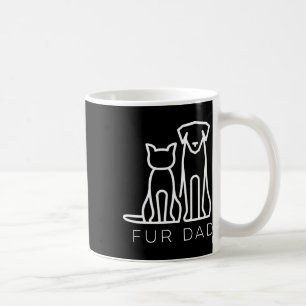 Dad Pet Lover Cat Dog Dad Husband Funny Fathers Da Coffee Mug