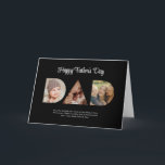 Dad Photo Collage Cutout Father's Day Birthday Card<br><div class="desc">Celebrate the special moments with your father with this Dad Photo Collage design. This customisable design is perfect for creating a personalised and heartfelt gift for Father's Day and Birthday celebration. Craft a beautiful collage with the word DAD, featuring cherished moments, creating a visual journey of the precious memories you've...</div>