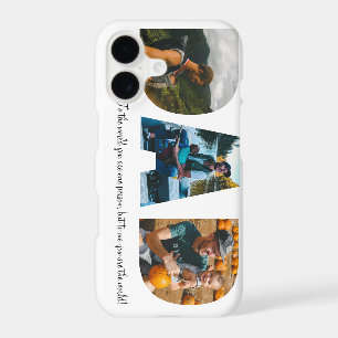 Dad Photo Collage iPhone Case for Father's day