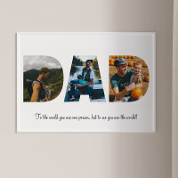 Dad Photo Collage
