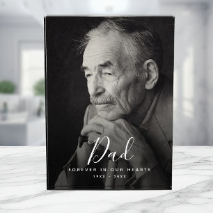 Dad Photo Memorial Funeral Tribute 