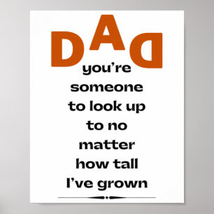 Dad poster
