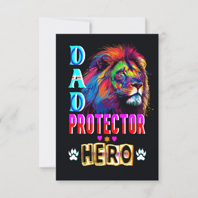 Dad Protector Hero (Front)