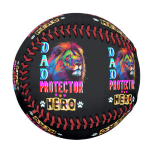Dad Protector Hero Baseball