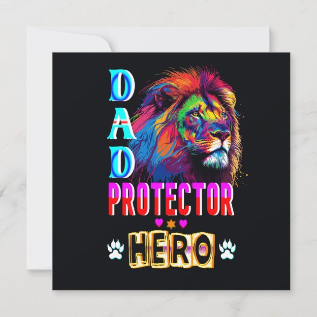 Dad Protector Hero Card (Front)