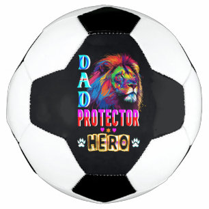 Dad Protector Hero Football