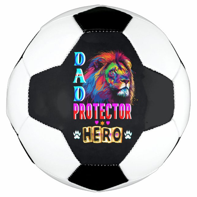 Dad Protector Hero Football (Front)