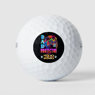 Dad Protector Hero Golf Balls