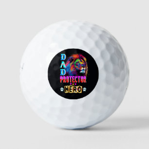 Dad Protector Hero Golf Balls