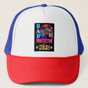 Dad Protector Hero Trucker Hat