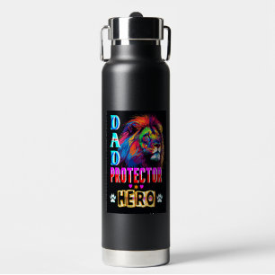 Dad Protector Hero Water Bottle